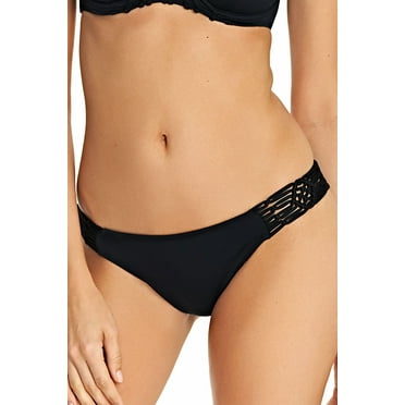 New Womens Swimwear Freya Byzantine Hipster Bikini Brief Pant 3130 Neon Black